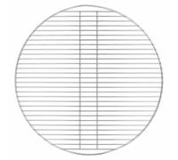 Grille de BBQ vidaXL Argent Ø57 cm en Acier Inoxydable