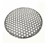 Grille de Barbecue ronde en acier inoxydable 304, 10-50CM de diamètre, qualité alimentaire, grille à charbon de bois, avec trous cellulaires, filet en maille 40cm Diameter