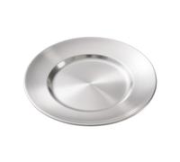 Grille de barbecue ronde en acier inoxydable en 31 tailles avec pieds intégrés de 5 cm de haut pour une répartition parfaite de la chaleur et un nettoyage facile, robuste et durable (diamètre 60 cm)