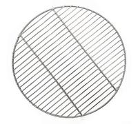 Grille de barbecue ronde en maille de 30 à 40 cm | Grille de cuisson ronde en acier inoxydable | Résistance à la chaleur | Grille de barbecue | Pour camping (40 cm)