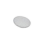 Grille de barbecue ronde, grille de cuisson à la vapeur, filet de barbecue rond en acier inoxydable, maille robuste en acier inoxydable pour barbecue, grille ronde en acier, grille de cuisson à la