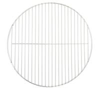 Grille de barbecue ronde - vidaXL - Ø47 cm - Acier inoxydable 304 - Argenté - Facile à nettoyer - Universelle