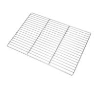 vidaXL Grille de barbecue rectangulaire 50 x 35 cm acier inoxydable argenté nettoyage facile