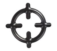 Grille de brûleur en fonte antidérapante pour cuisinières à gaz