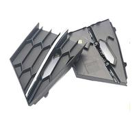 Grille de calandre avant Cadre De Phare Antibrouillard Avant Pour Skoda Pour Superb 2016-2018, Panneau De Garniture De Calandre Inférieure Avec Barre Lumineuse Grilles de radiateur de voiture