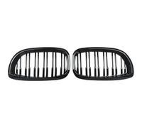 Grille de calandre avant Calandre Avant À Double Haricot Noir Brillant Pour BMW E46 Coupé Cabriolet 325Ci 330Ci LCI 2 Portes 2003 2004 2005 2006