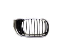 Grille de calandre avant droite chromée et noire BMW Serie 3 E46 phase 2 2001-2005 - 51137030546