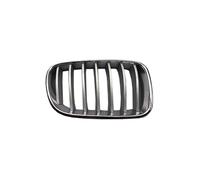 Grille de calandre avant droite contour chromé/lames gris titanium BMW X3 2 F25 phase 1 2010-2014 - 51117237422