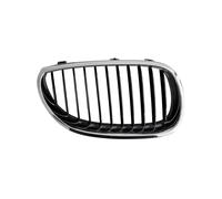 Grille de calandre avant droite noire avec contour chromé BMW Série 5 E60/E61 2003-2010 - 51137027062