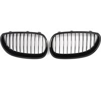 Grille de calandre avant, finition noire brillante, style filet, noir brillant