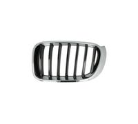 Grille de calandre avant gauche contour chromé et lames noire BMW X3 2 F25 phase 2 2014-2017 - 51117338571