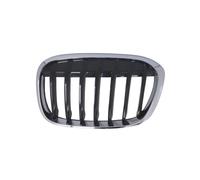 Grille de calandre avant gauche contour chromé/lames noires BMW X1 F48 phase 1 2015-2020 - 51137354823