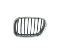 Grille de calandre avant gauche noire et chromée BMW X5 1 E53 phase 1 2000-2003 - 51138402645