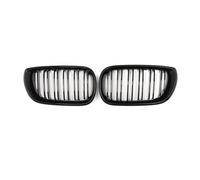Grille de calandre avant Grilles De Calandre Avant En ABS Noir Brillant Pour BMW Série 3 E46 2002 2003 2004 2005 grille de four