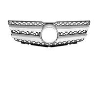 Grille de calandre avant Grilles Supérieures Avant Style Diamant Noir Brillant Pour Benz Classe GLK X204 (2008-2012) GLK280 GLK300 Et GLK350(FL-Chrome Silver)