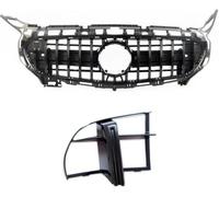 Grille de calandre avant noire convient pour AMG GT C190 à partir de 14-17 Sport-Panamericana