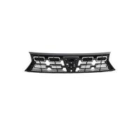 Grille de calandre avant noire et chromée avec trou caméra compatible avec Dacia Duster depuis 2018