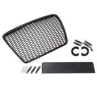 Grille De Calandre Avant Sport LLCTOOLS Noir Mat Avec Support Plaque Audi A6 4F