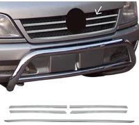 Grille de calandre Barre de calandre pour Mercedes Sprinter 901 905 1995-2006 Chrome 5x