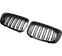 Grille de calandre BMW E46, finition noire brillante, plastique ABS durable, ajustement parfait pour les modèles de 1999-2002