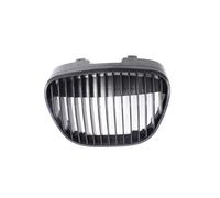 Grille de calandre centrale avant sans badge, compatible avec Seat Ibiza Cordoba Type 6L 2002-2009, noir mat