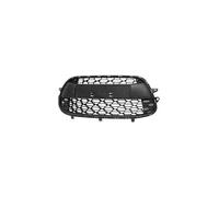 Grille De Calandre Centrale Pour Citroën C3 Ii Phase 1, 2009-2013, Noire, Pare Chocs Avant, Neuve
