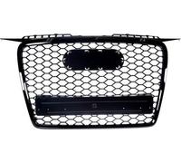 Grille de calandre en nid d'abeille Noir brillant convient pour Audi A3 8P 03-08