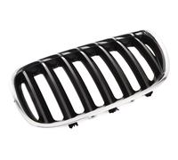 Grille de calandre gauche noire pourtour chromé pour BMW X5 E53 phase 2 (10/2003-) - côté conducteur
