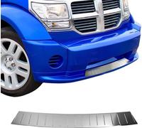 Grille de calandre Moulures de calandre pour Dodge Nitro 2007-2012 Acier inoxydable Argent 1pc