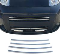 Grille de calandre Moulures de calandre pour Peugeot Bipper 2008-2024 Chrome Argent 4x