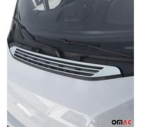 Grille de calandre Moulures de calandre pour Peugeot Boxer 2008-2024 Acier inoxydable Argent