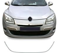 Grille de calandre Moulures de calandre pour Renault Megane 2012-2015 Chrome Argent