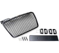 Grille de calandre noire Sport avec support de plaque d'immatriculation adaptable sur Audi A4 B7 04-09