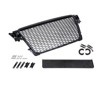 Grille De Calandre Sport Noire Avec Porte-Plaque Compatible Avant LLCTOOLS