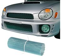 Grille de calandre universelle en nid d'abeille Pare-chocs avant Tablier avant en aluminium 100x33cm Vert