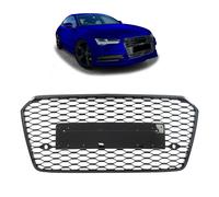 Grille de Calandre Wabengrill Noir Brillant Pour Audi A7 C7 2014-2018 Avant