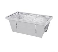 Grille de Camping Pliante pour igt Acier 36cm Grille de Camping | Compatible modules pour igt, acier 304 pour robuste, nettoyage pour facile, idéal feu de pour camp et tables pliantes