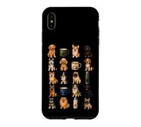 Grille de Camping pour Chiens - pour Les Amoureux des Chiens - Camping et randonnée Coque pour iPhone XS Max