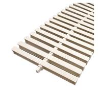Grille De Canal en Plastique for Utilisation Intérieure/extérieure, Couverture D'activité Blanche avec Texture Losange, for Balcon Passerelle(18cm/2piece)