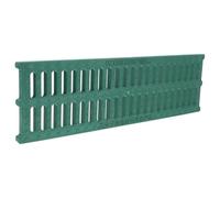 Grille de Caniveau Extérieure en Plastique Vert, Charge Élevée, Jardins | Installation Facile, Gestion de L’eau, Format Rectangulaire, pour Allées, D’évacuation et Usage Extérieur