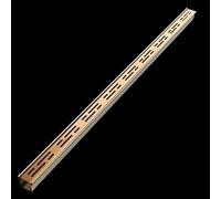 Grille de caniveau, kit de caniveau Mince 39 po - Système de Drainage de gouttière extérieure en Acier Inoxydable pour Usage résidentiel et Commercial, caniveau avec connecteurs, Finition do