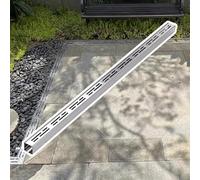 Grille de caniveau Robuste en Acier Inoxydable 304 pour Usage extérieur - Caniveau linéaire avec Grille, pour Une Utilisation intérieure et extérieure, retient Les débris (4 cm x 4 cm, 4,1 c