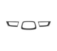 Grille de capot avant pour Subaru Impreza WRX STI 9ème génération 2006-2007, matériau ABS, noir brillant ou motif en fibre de carbone
