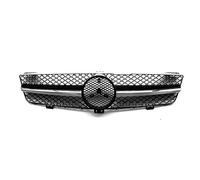 Grille De Capot Et Pare-chocs Avant Pour Mercedes Pour Benz Classe CLS W219 CLS350 CLS500 CLS550 CLS55 CLS63 AMG 2008 2009 2010 Calandres Avant Voiture(Argent)