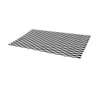 Grille de cheminée en acier, conçue pour contenir en toute sécurité et améliorer la gestion du feu pour une utilisation en intérieur et en extérieur (24,9 x 40,9 cm)