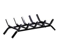 Grille de cheminée en fer forgé noir, 50 x 30 x...