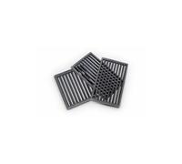 Grille de cheminée en fonte rectangulaire 16x28x1,5 cm