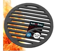 KOTARBAU® Grille de Cheminée en Fonte Ø 23 cm Grille en Fonte pour Insert poele a Bois cheminee Grille Fonte cheminée