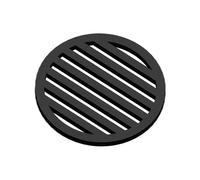 Grille de cheminée/grille à cendres ronde Ø 180 x 10 mm compatible avec les poêles Leda avec aperçu du modèle - Grille de cheminée en acier massif - Grille de feu ignifuge et résistante à la chaleur