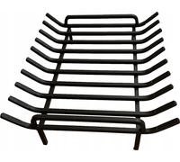 Grille de cheminée Grille de foyer Taquet de cheminée Insert de poêle Grille de bois ; 65x55cm